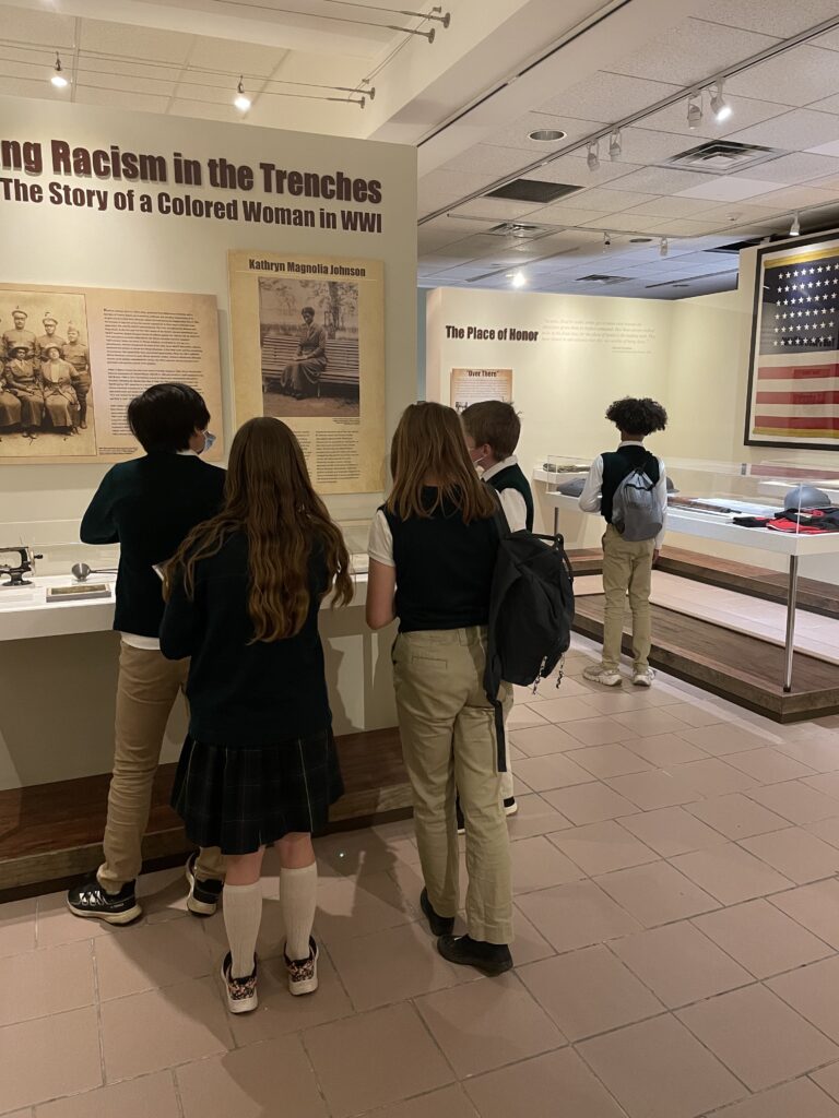 7th Grade Students at DuSable Museum, Fighting Racism in the Trenches: A Colored Woman in World War I