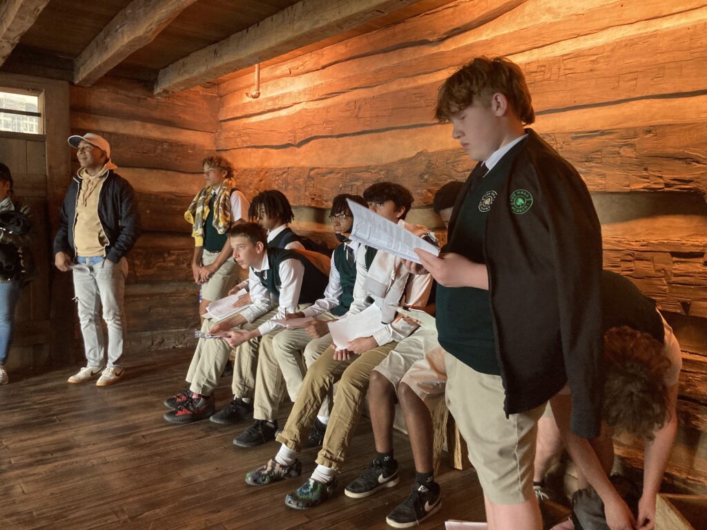 8th Grade Students at National Underground Railroad Freedom Center
